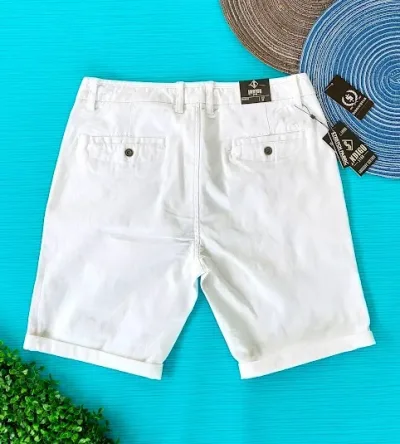 Short Indigo para caballero color blanco