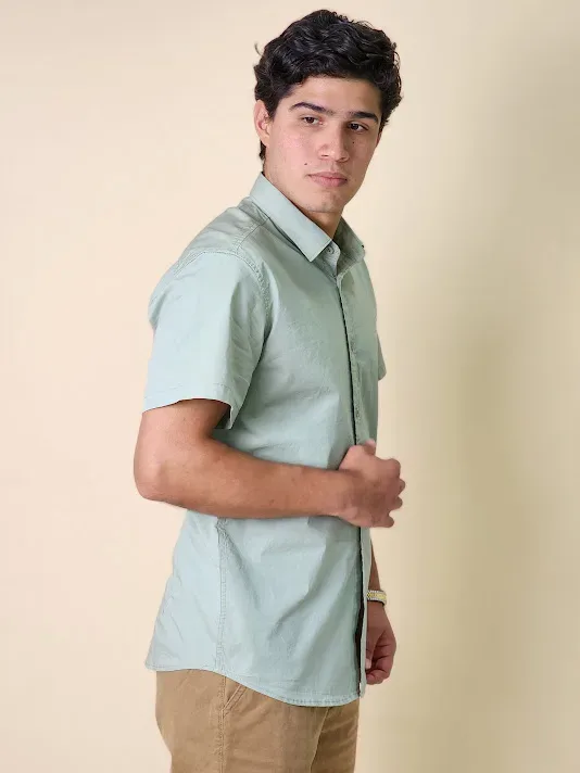 Camisa Hummer para caballero BS03-SL-LA COLOR VERDE