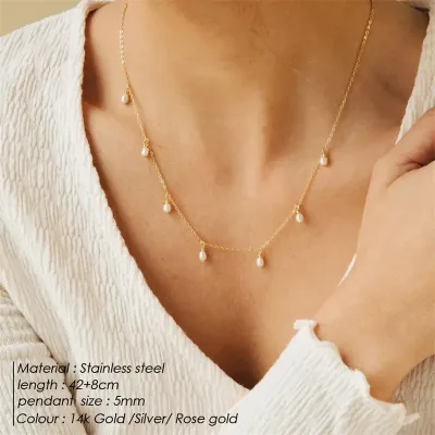 Collar de acero inoxidable