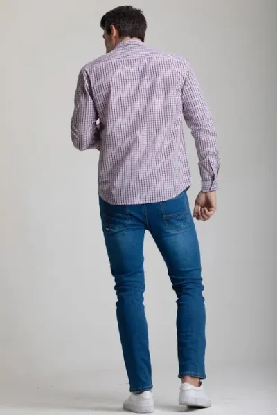 Camisa Hummer para caballero de cuadros