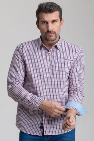 Camisa Hummer para caballero de cuadros