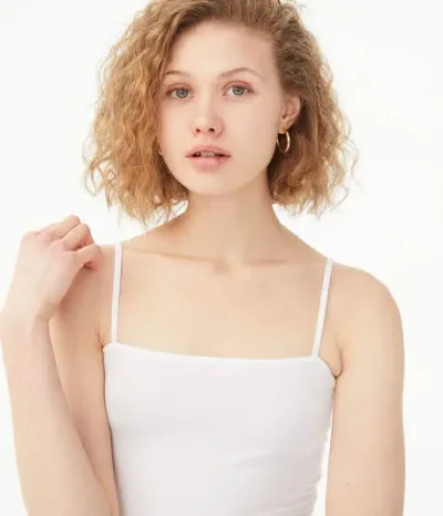 Blusa Aeropostale para dama color blanco