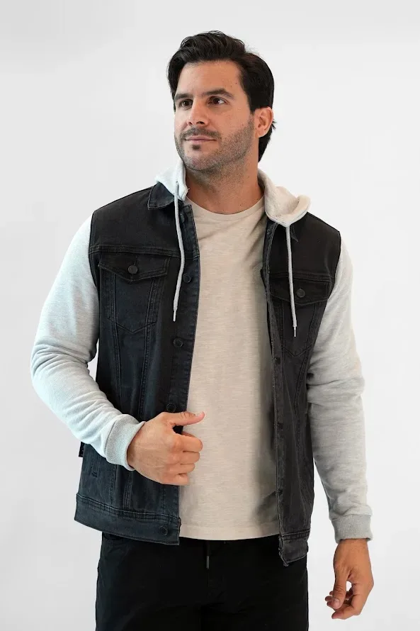 Jacket Hummer para caballero color negro  H241007-193
