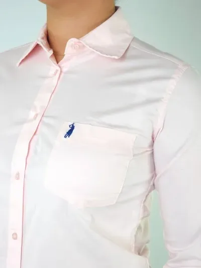 Camisa Cambridge Polo Club para dama color rosa