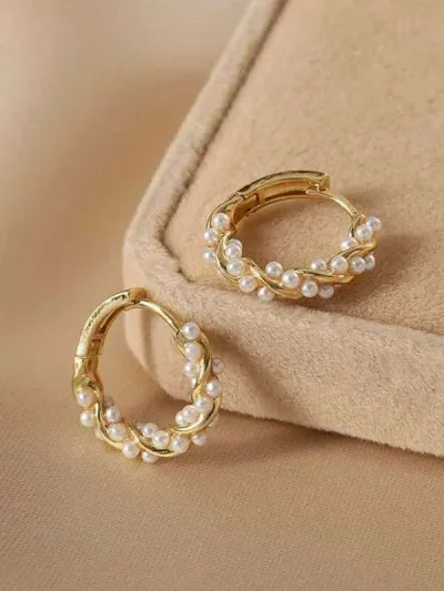 Aretes para dama de acero inoxidable