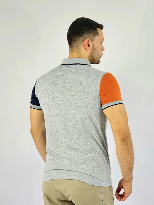 Camiseta de hombre Touch and Go multicolor