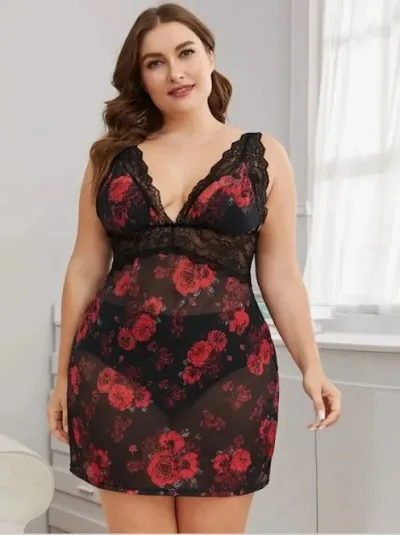 Lencería para dama color negro