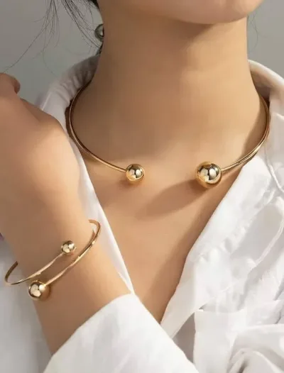 Set de 2 piezas de joyeria de fantasia