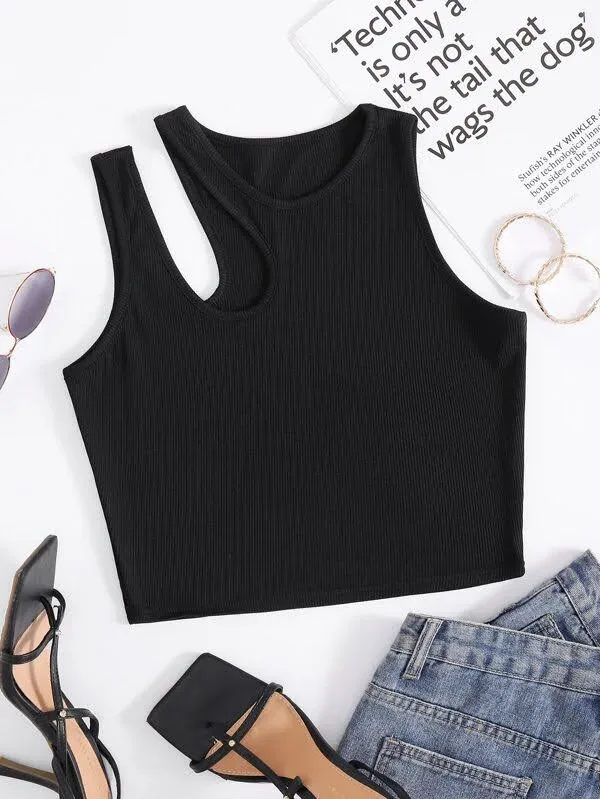 Blusa color negro para dama