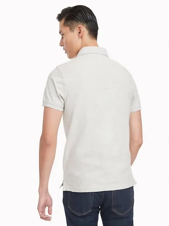 Camiseta Tommy Hilfiger Slim Fit para caballero color gris