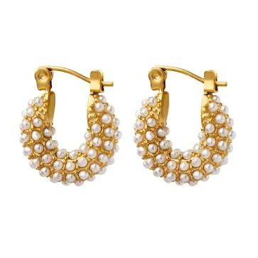 Argollas de acero inoxidable para dama