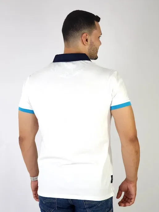 Camiseta Hummer para caballero color blanco