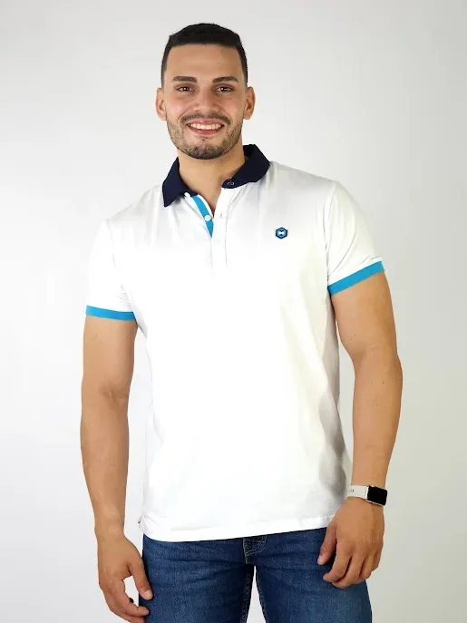 Camiseta Hummer para caballero color blanco