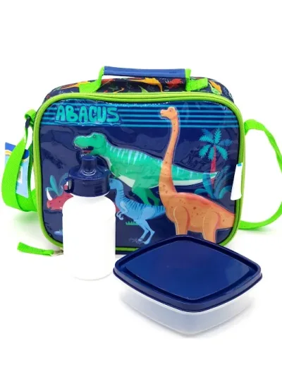 Lonchera para niño diseño animado Dinosaurios