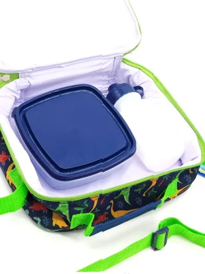 Lonchera para niño diseño animado Dinosaurios