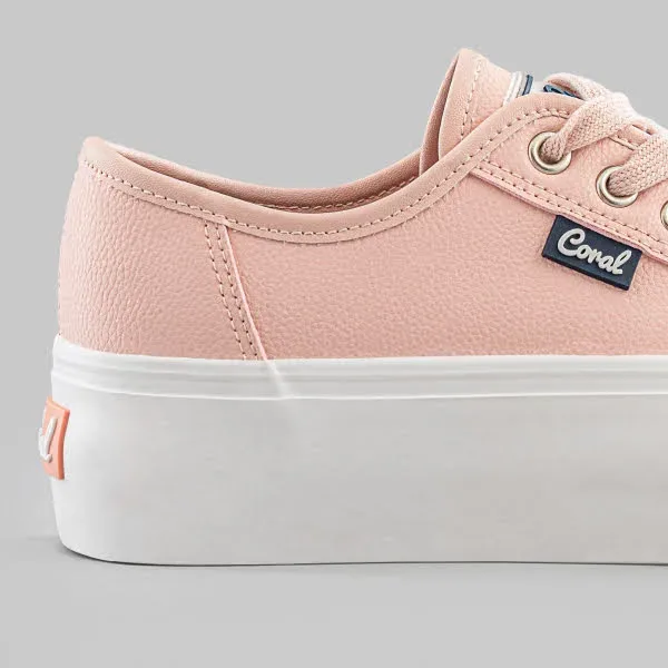 Tenis Coral para dama Isamu Pale Pink color rosado