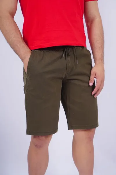Short Cambridge Polo Club para caballero color verde musgo