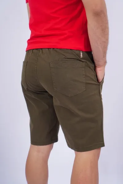 Short Cambridge Polo Club para caballero color verde musgo
