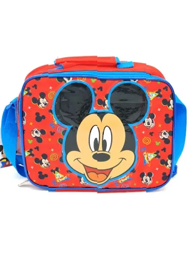 Lonchera para niño diseño animado Mickey Mouse