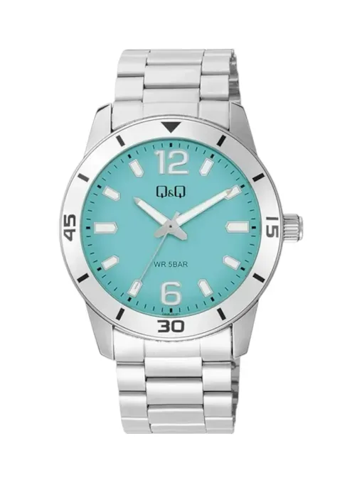 Reloj Q&Q para caballero C85B-001PY COLOR PLATEADO