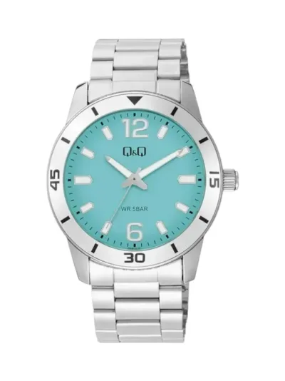 Reloj Q&Q para caballero C85B-001PY COLOR PLATEADO