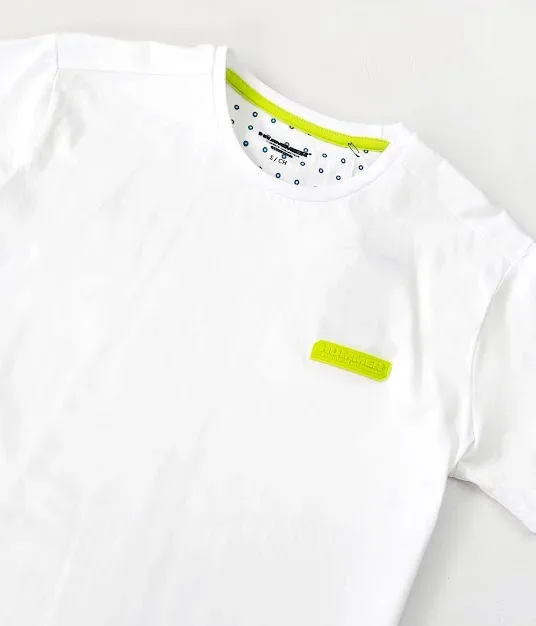 Camiseta Hummer para caballero color blanco