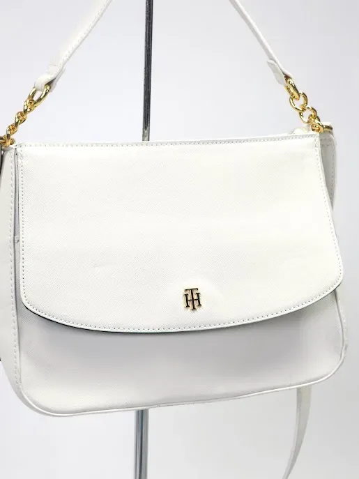 Bolso Tommy Hilfiger para dama color blanco