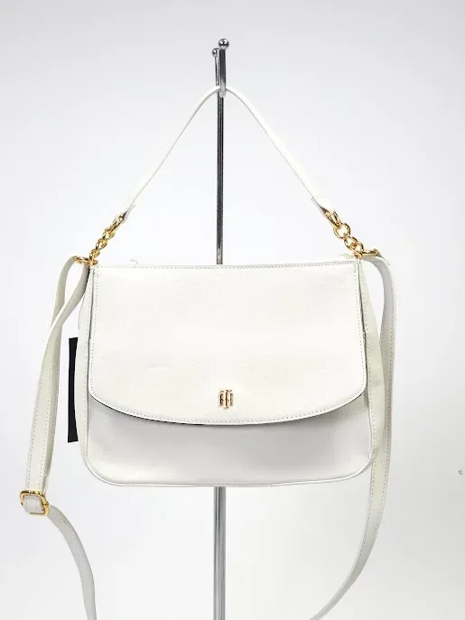 Bolso Tommy Hilfiger para dama color blanco