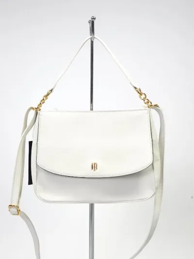 Bolso Tommy Hilfiger para dama color blanco