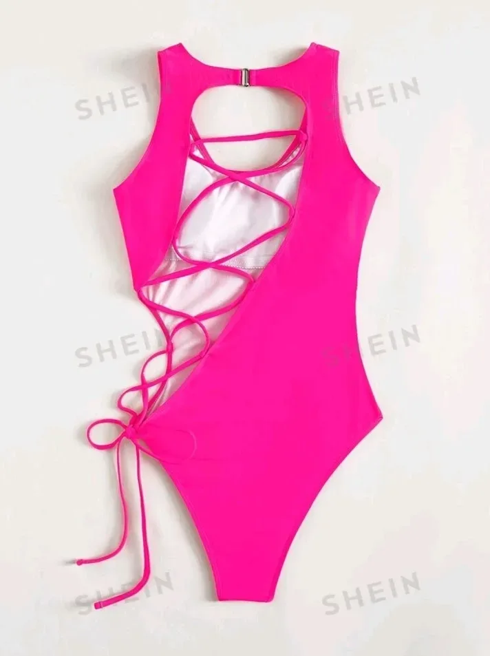 Vestido de baño para dama color Rosa Fucsia