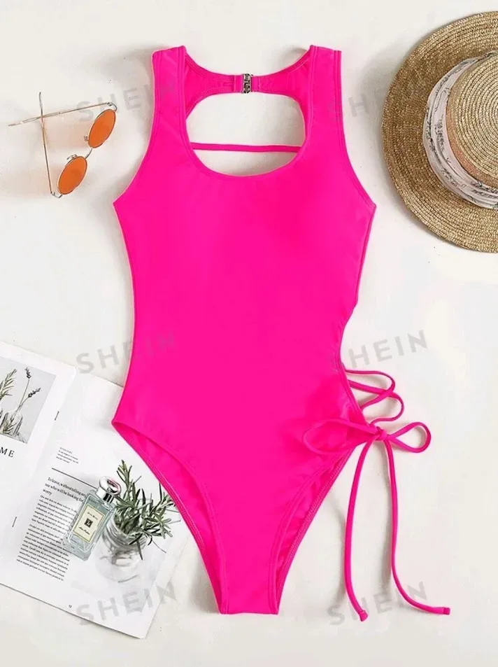 Vestido de baño para dama color Rosa Fucsia