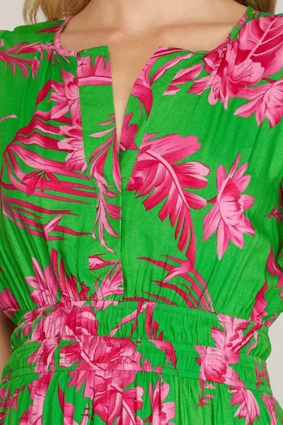 Vestido dama- S12SY6888-GREEN