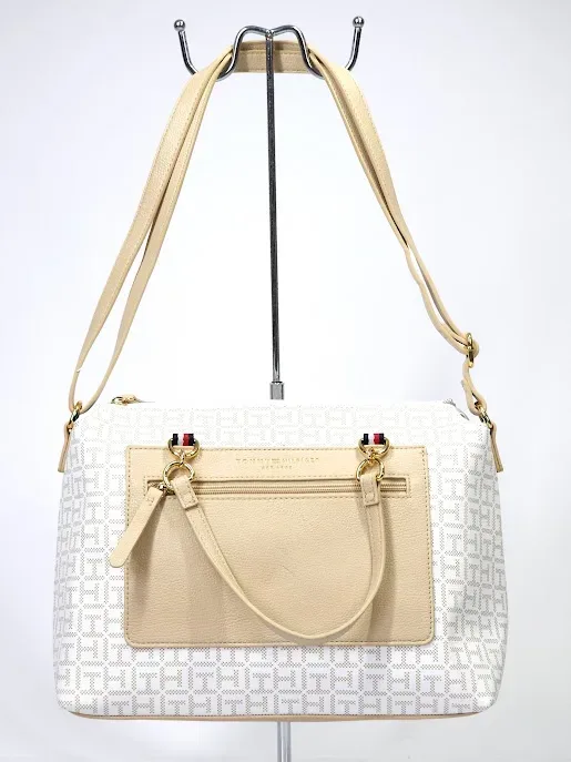 Bolso Tommy Hilfiger para dama color beige