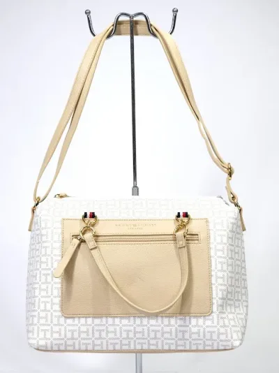 Bolso Tommy Hilfiger para dama color beige