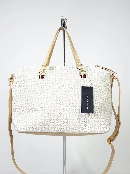 Bolso Tommy Hilfiger para dama color beige