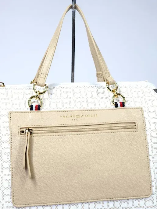 Bolso Tommy Hilfiger para dama color beige