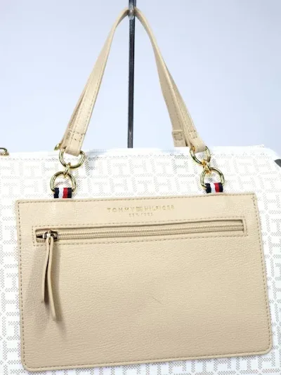 Bolso Tommy Hilfiger para dama color beige
