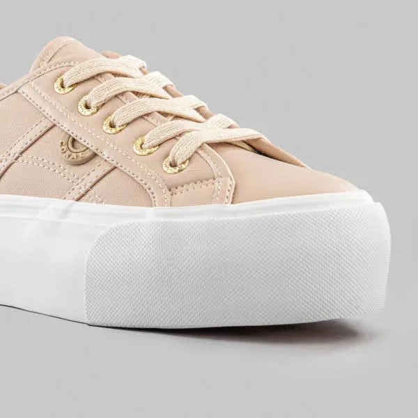 Tenis Coral para dama Kazu Sand para dama color beige