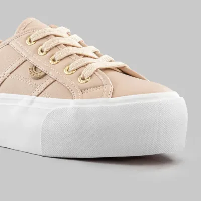 Tenis Coral para dama Kazu Sand para dama color beige