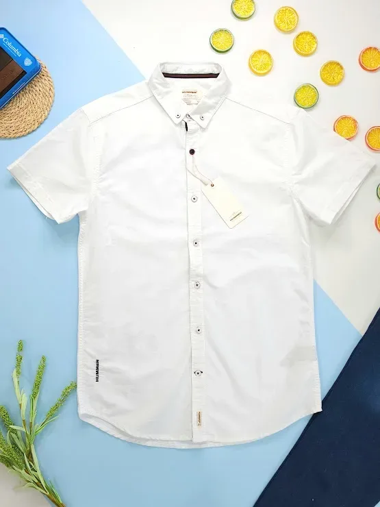 Camisa Hummer para caballero color blanco