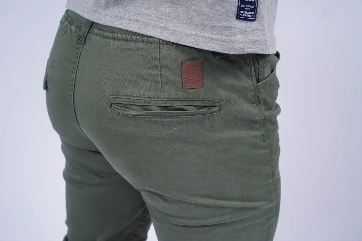 Jogger Hummer para caballero color verde musgo H221014180A