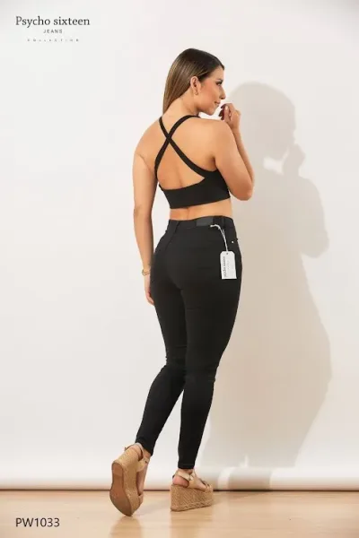 Jeans PSYCHO SIXTEEN para dama high rise, skinny PW1033