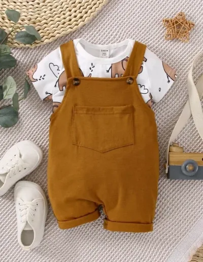Conjunto para bebe multicolor