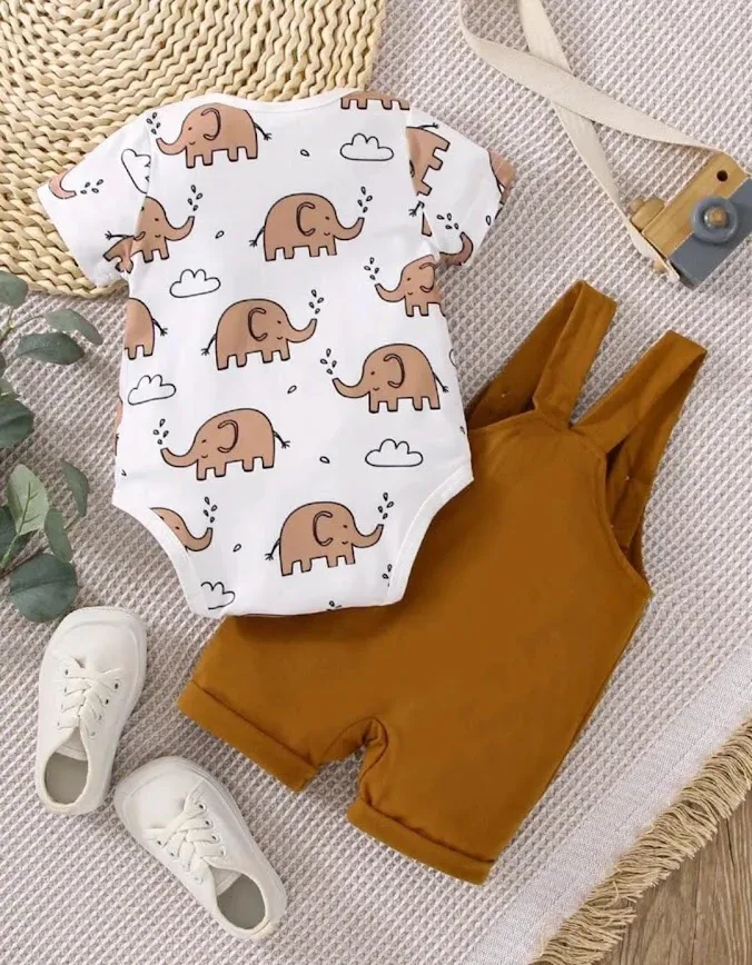Conjunto para bebe multicolor