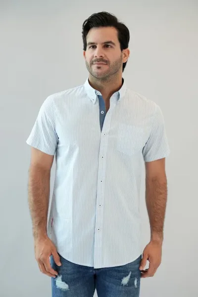 Camisa Hummer para caballero de rayas
