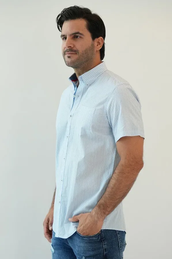 Camisa Hummer para caballero de rayas