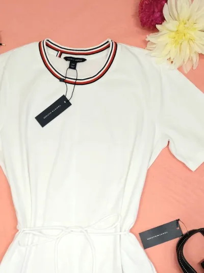 VestidoTommy Hilfiger para dama color blanco
