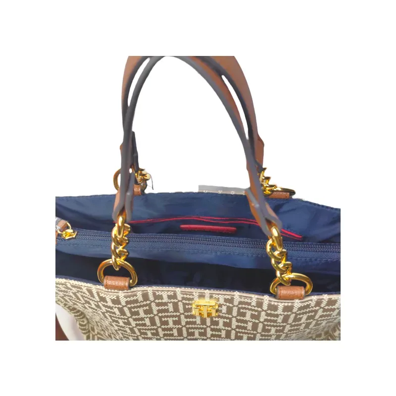 Bolso Tommy Hilfiger color café