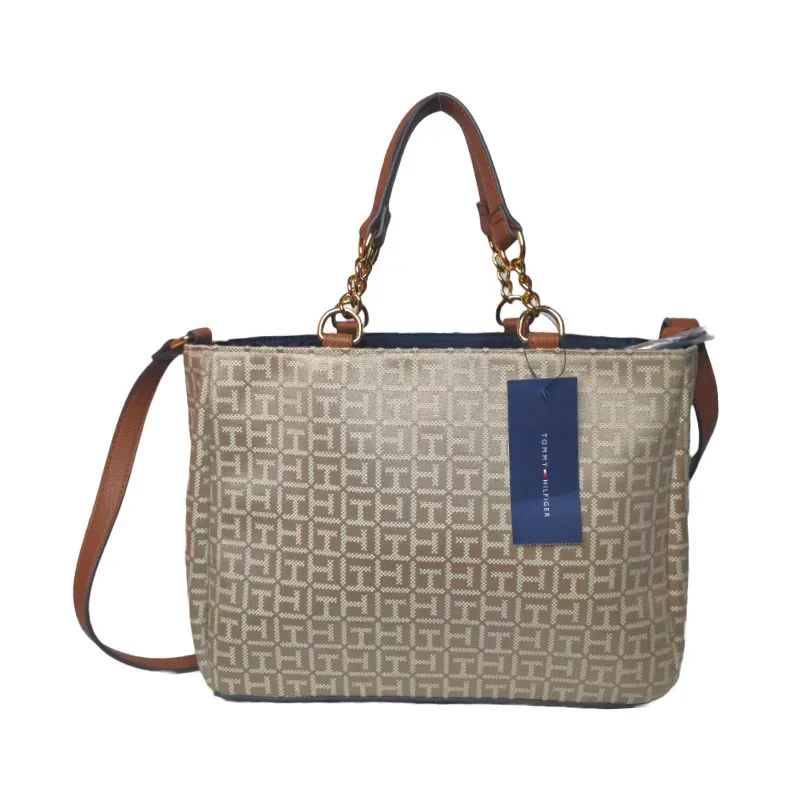 Bolso Tommy Hilfiger color café