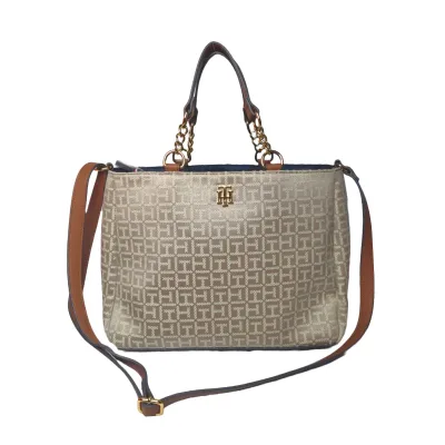 Bolso Tommy Hilfiger color café